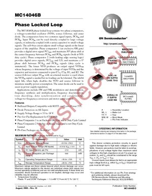 MC14046BFELG datasheet  